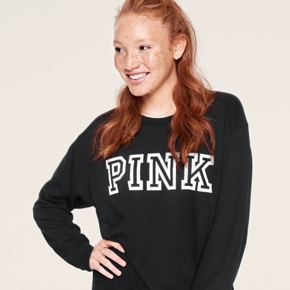 Pink black sweatshirt - Picture 3 of 3